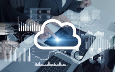 Cloud computing concept.